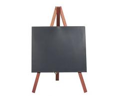 Securit 24 cm x 15 cm-Bois-Mini trÃ©pied de Table Finition laquÃ©e Acajou