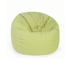 Outbag Donut Pouf, Citron Vert, 90 x 90 cm