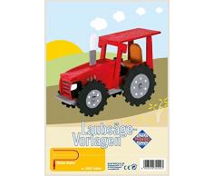 Pebaro - 355S - Pièce Chantournée Maquette - Tracteur