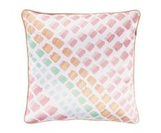 Dutch Decor Coussin Kozla 45x45 cm Saumon - Coussins DÃ©co - Oreiller DÃ©coratif - DÃ©houssable - ZippÃ©