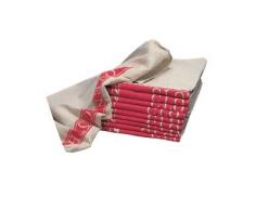 Winware â Hôtel Four Chiffon 100% Coton Attente Chiffons sont idéales pour Service dans nimporte Quel Restaurant, à lhôtel ou café. 81,3 x 43,2 cm.
