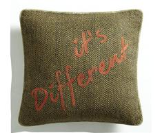 Coussin en Tweed Jaune Curry Its Different â Lounge Fabrics