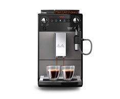 Melitta, Avanza, Noir, F270-100 Machine à Expresso Automatique avec broyeur à grain, Mousseur à lait intégré, Compacte, Silencieuse