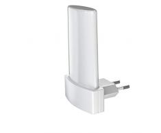 LEDVANCE GADGET Lunetta Shine + Capteur de LuminositÃ© | Veilleuse Mobile sur Secteur | Blanc | 0,28 Watts - Lumens | Variation de couleurs