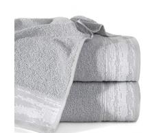 Eurofirany Lot de 6 Serviettes de Toilette en Coton avec Motifs colorés 50 x 90 cm