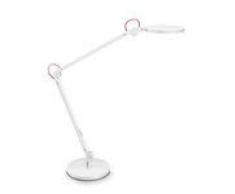 CEP CLED-0350 Lampe de Bureau Giant-Blanc, Acier