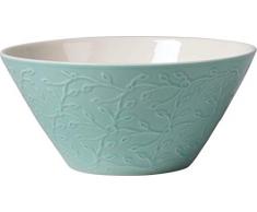 Villeroy & Boch CaffÃ¨ Club Floral Touch of Ivy Petit bol, 750 ml, 16,4 cm, Porcelaine Premium, Turquoise