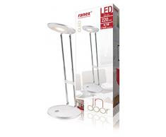 Ranex 1001122 Lampe de Bureau LED 1306 Blanc