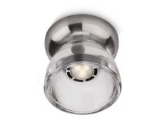 Philips myLiving plafonnier à lED 600 flicker blanc chaud, intensité variable avec lED et variateur externe 407271716