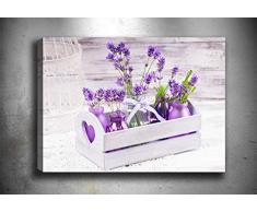 Bonamaison Peinture sur toile, multicolore, 50 x 70 cm