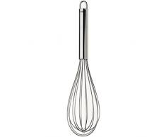 kela 19027 Fouet Rondo 27cm en Acier Inoxydable Mat, Argent, 27 x 6,5 x 6,5 cm