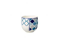 Villeroy & Boch Tea Passion Medina Mug Ã thÃ© vert, 220 ml, Porcelaine Premium, Blanc/Bleu