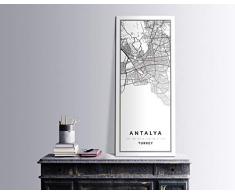 Bonamaison DÃ©coration Murale en Toile, Multicolore, 60 x 140 cm