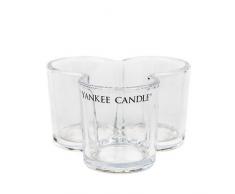 YANKEE CANDLE 1348252 Bougeoirs, Verre, Transparent, 10 x 10 x 6,4 cm