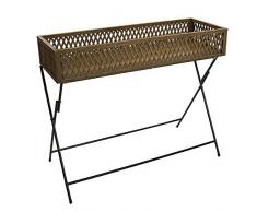 Dcasa Console en Bambou, tiroirs de Rangement pour Ornements, Festivals, Articles pour la Maison, Unisexe, Adulte, Couleur Unique