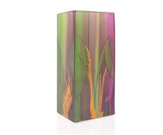 Angela Nouveau Vase en Verre Vert Clair Taille Unique