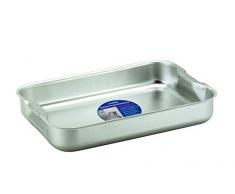 Zodiaque Plat Ã rÃ´tir Profond en Aluminium, Argent