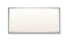 LEDVero 30x60 Panneau Ultraslim de LED dimmable - 20W, 1600lm, 3000K Plafonnier encastré avec clips de montage et transformateur EMV2016 dimmable - blanc chaud