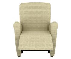 Eiffel Textile Lille â Housse canapé Fauteuil 55 x 195 x 2 cm Blanc Ivoire