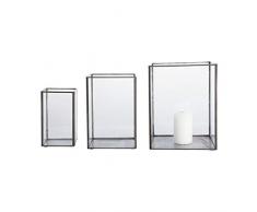 House Doctor Lanterne pilier Noir