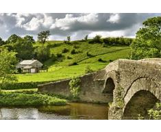 Scenolia Tableau dÃ©coratif Grand Format sur Toile Yorkshire 90 x 60 cm | Impression Haute qualitÃ©