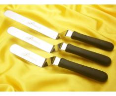 Pati-Versand 10103 Spatule Coudée, Métal, Argent, 35 x 3 x 4 cm