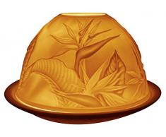 Light-Glow Bird of Paradise Bougeoir, Porcelaine, Blanc, 13Â x 12Â x 8Â cm