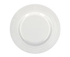 PORCELLANA Casale Rond Bord Plat cm 31, Porcelaine, Multicolore, 0.1Â x 0.1Â x 0.1Â cm
