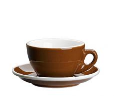 Cilio Roma 215052 Tasse Ã Cappuccino aux parois Ã©paisses Noisette 10 cl