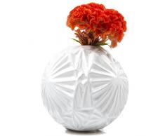 Chive Ciboulette Starball Bud Vase, Blanc