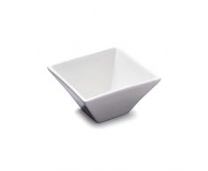 WM Bartleet & â¿Sons 1750 T203 Saladier carré en porcelaine Blanc 13 cm