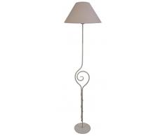Tosel 50935 Lampadaire Saint Montant Acier 60 W E27 Taupe CÃ©rusÃ©
