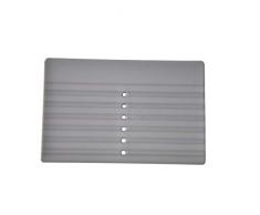 Opportunity 26B121105171 ONDULE: Porte Savon Gris, 14x9x1 cm