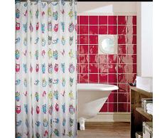 MAURER Rideau de Douche, Multicolore, 180Â x 200Â x 1Â cm