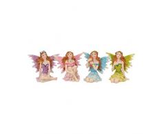 Nemesis Now Glen Whispers Lot de 4 mouchoirs en résine Multicolore Taille Unique 6,5 cm