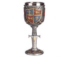 Puckator Gobelet dÃ©coratif en rÃ©sine Multicolore Hauteur 19 cm Largeur 7,5 cm Profondeur 8 cm