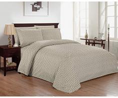 Kensie Draps - Twin, Taupe, Jumeau