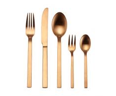 Echtwerk EW-BS-1140B Milos Bronze Edition 18/10 MÃ©nagÃ¨re de table en acier inoxydable