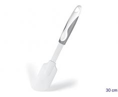 Home Spatule avec Manche antidÃ©rapant, Acier Inoxydable, Blanc/Gris, 7Â x 3Â x 38Â cm