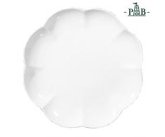 PORCELLANA Villadeifiori Plateau Rond, Porcelaine, Multicolore, 0.1Â x 0.1Â x 0.1Â cm