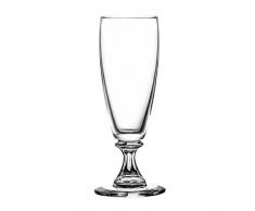Crystelle aljulia 4240 Champagne Verre, Cristal, 170 ML, 6 x 6 x 17,5 cm, 6 unités