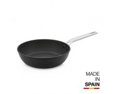 Valira VAA466725 Sauteuse Premium de 28 cm fabriquÃ© en Espagne, en Fonte daluminium avec Anti-adhÃ©rent Ã©cologique renforcÃ©, apte pour linduction, Noir, Ã28 cm
