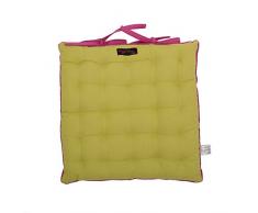 Ragged Rose Galette de Chaise de la Gamme Paddy, Vert Chartreuse