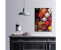 Bonamaison DÃ©coration Murale Impression sur Toile, Dimensions: 50 x 70 Cm - ConÃ§u et fabriquÃ© en Turquie