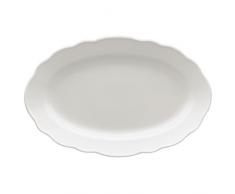 Hutschenreuther 02013-800001-12738 Plat 38 cm, Porcelaine, Blanc