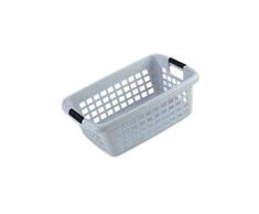 Denox 10220.685 Corbeille à Linge, 50 L, Granite, Lot de 4, Polypropylène, Unique