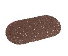 GMMH Tapis de Bain Tapis de Douche Tapis de Bain Coquillage Pierre Tapis de Douche 35Â x 70Â cm (Marron)