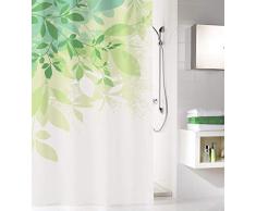 Kleine Wolke 5912600305 Rideau de Douche, 100% Polyester, Vert, 180x200 cm