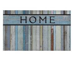 HMT 318023 Eco Master Welcome Home Paillasson Caoutchouc Multicolore 45 x 75cm