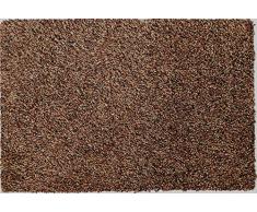 Ilias Trade Eco-Dry Tapis, Coton, Brun, 40x60cm